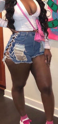 Lace Me Up Shorts